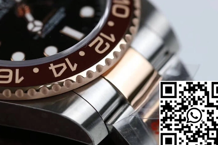 Dial GM M126711CHNR-0002 Rolex Master GMT II Factory Black 1011
